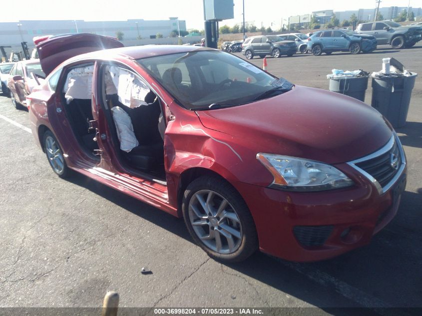 2014 NISSAN SENTRA SR - 3N1AB7APXEY319988