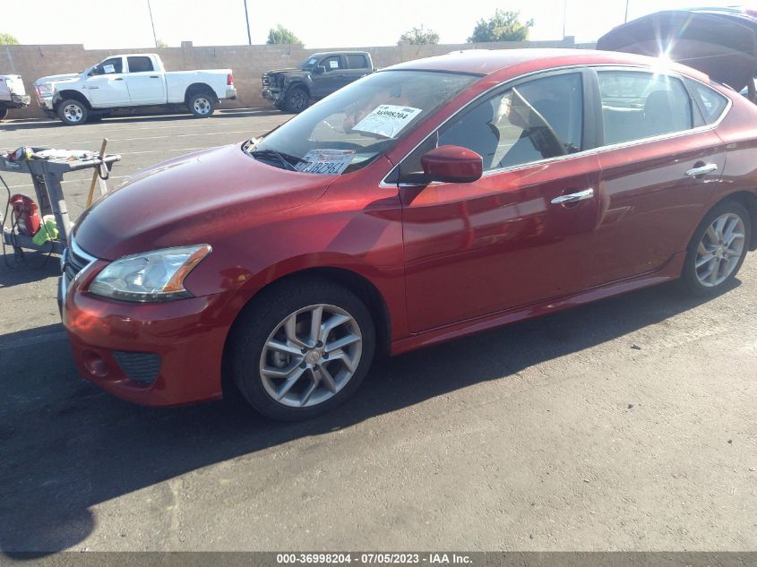 2014 NISSAN SENTRA SR - 3N1AB7APXEY319988