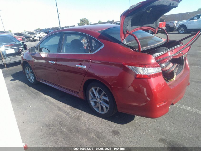 2014 NISSAN SENTRA SR - 3N1AB7APXEY319988