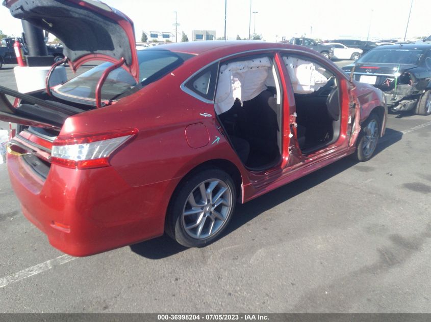 2014 NISSAN SENTRA SR - 3N1AB7APXEY319988