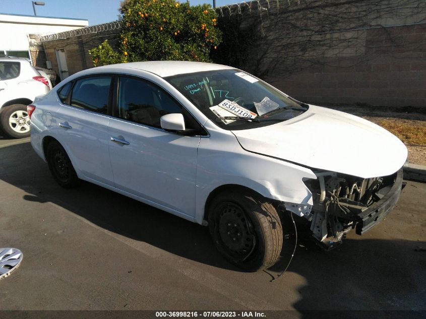 2017 NISSAN SENTRA SV - 3N1AB7AP1HY363673