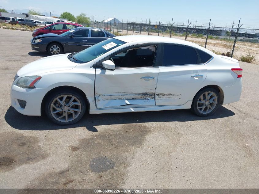 2013 NISSAN SENTRA SR - 3N1AB7AP3DL683522