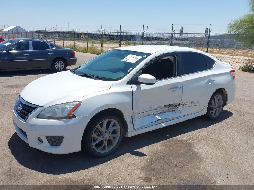 2013 NISSAN SENTRA SR - 3N1AB7AP3DL683522