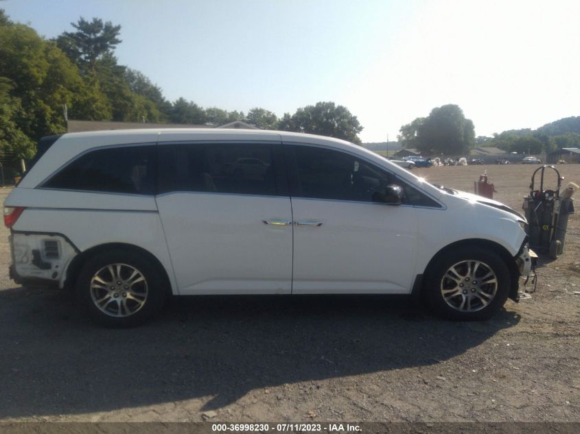 2013 HONDA ODYSSEY EX-L - 5FNRL5H6XDB023619