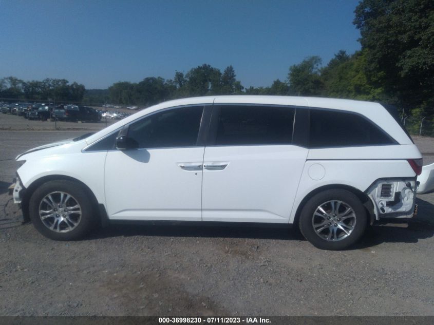 2013 HONDA ODYSSEY EX-L - 5FNRL5H6XDB023619