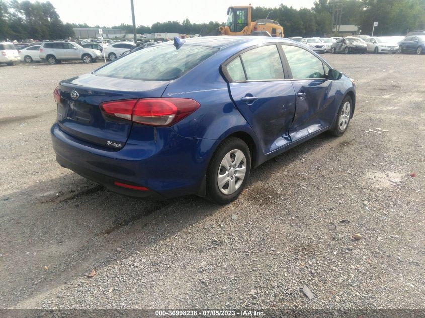 2017 KIA FORTE LX - 3KPFK4A70HE015530