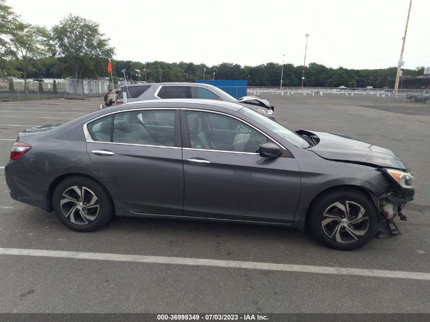 2016 HONDA ACCORD SEDAN LX - 1HGCR2F32GA207317