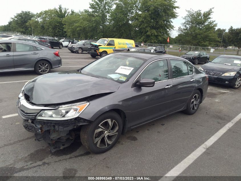 2016 HONDA ACCORD SEDAN LX - 1HGCR2F32GA207317