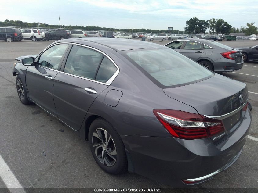 2016 HONDA ACCORD SEDAN LX - 1HGCR2F32GA207317