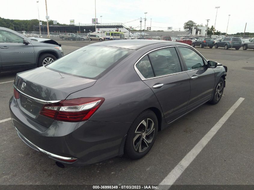 2016 HONDA ACCORD SEDAN LX - 1HGCR2F32GA207317
