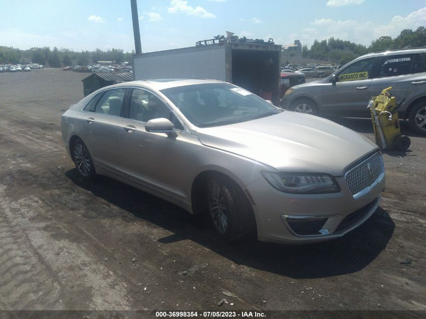 2017 LINCOLN MKZ SELECT - 3LN6L5C90HR618452