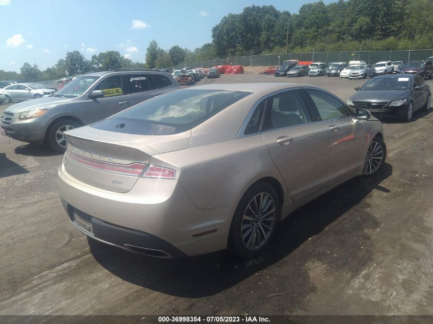 2017 LINCOLN MKZ SELECT - 3LN6L5C90HR618452