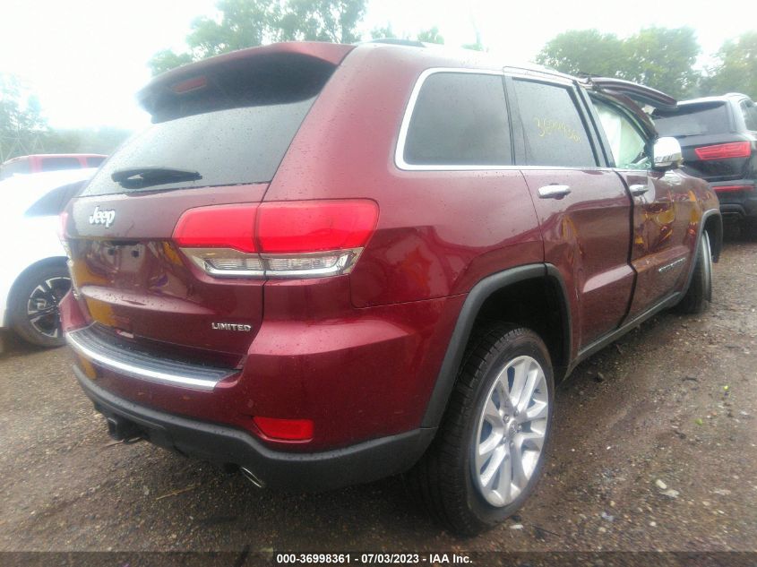 2017 JEEP GRAND CHEROKEE LIMITED - 1C4RJFBG8HC751259