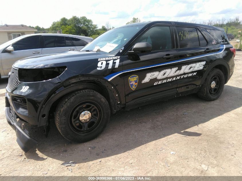 2021 FORD POLICE INTERCEPTOR - 1FM5K8AB4MGB24456