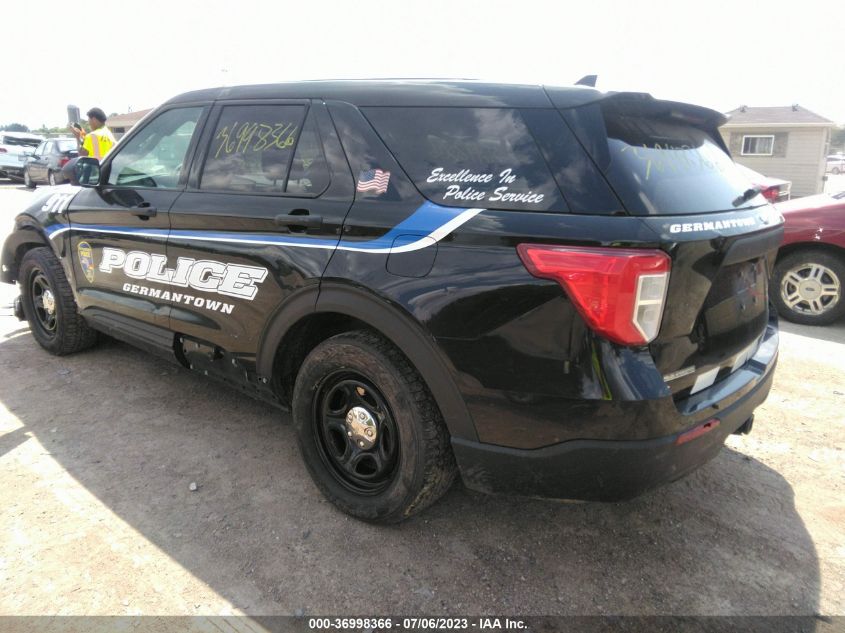 2021 FORD POLICE INTERCEPTOR - 1FM5K8AB4MGB24456