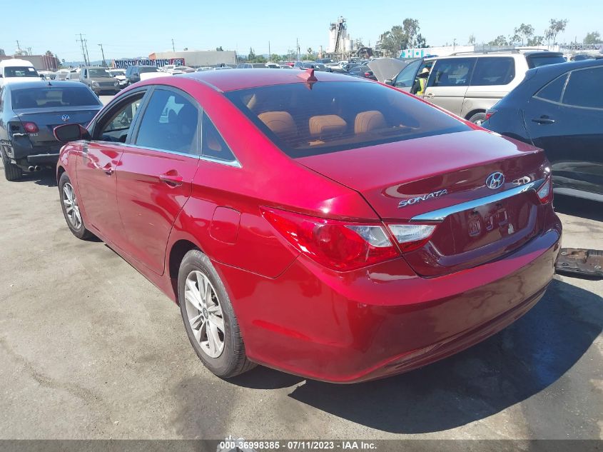 2013 HYUNDAI SONATA GLS PZEV - 5NPEB4AC4DH671972