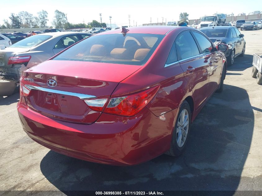 2013 HYUNDAI SONATA GLS PZEV - 5NPEB4AC4DH671972