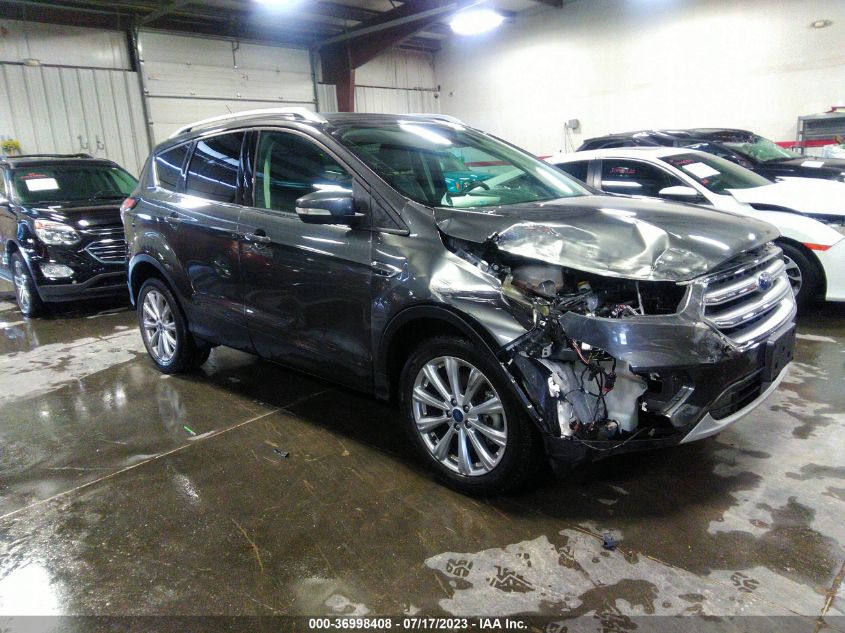 2017 FORD ESCAPE TITANIUM - 1FMCU9J96HUB60550