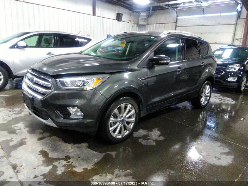 2017 FORD ESCAPE TITANIUM - 1FMCU9J96HUB60550