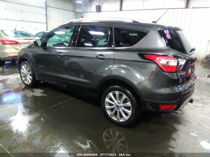 2017 FORD ESCAPE TITANIUM - 1FMCU9J96HUB60550