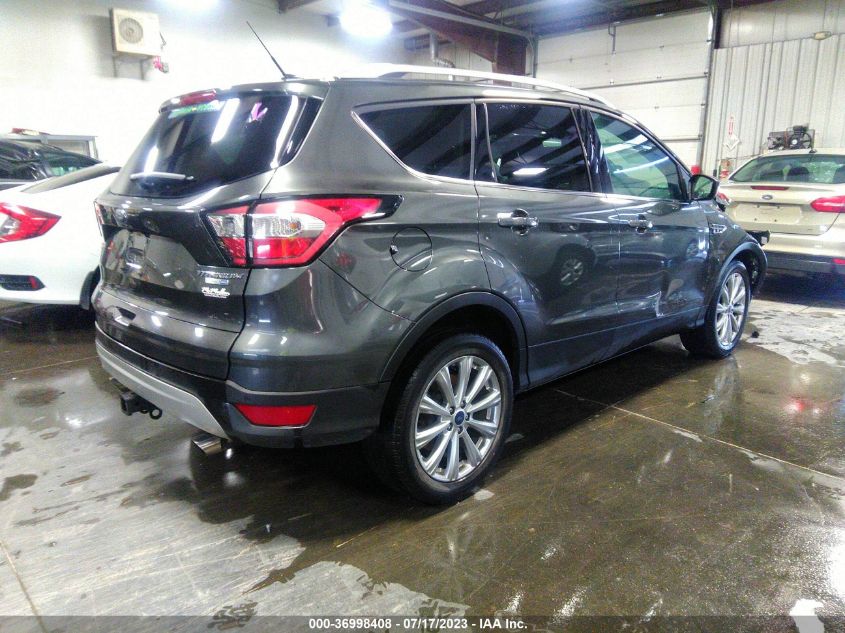 2017 FORD ESCAPE TITANIUM - 1FMCU9J96HUB60550