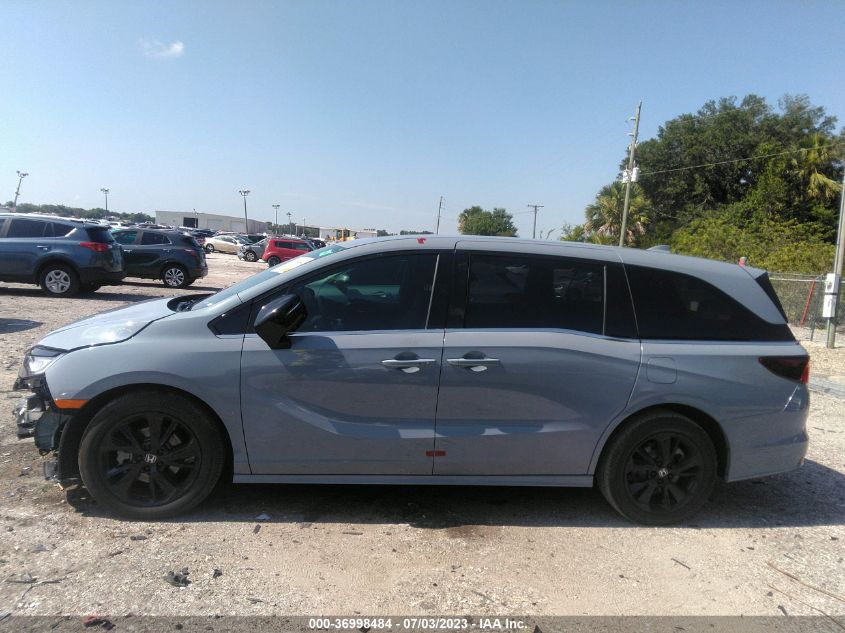 2023 HONDA ODYSSEY SPORT - 5FNRL6H78PB008376