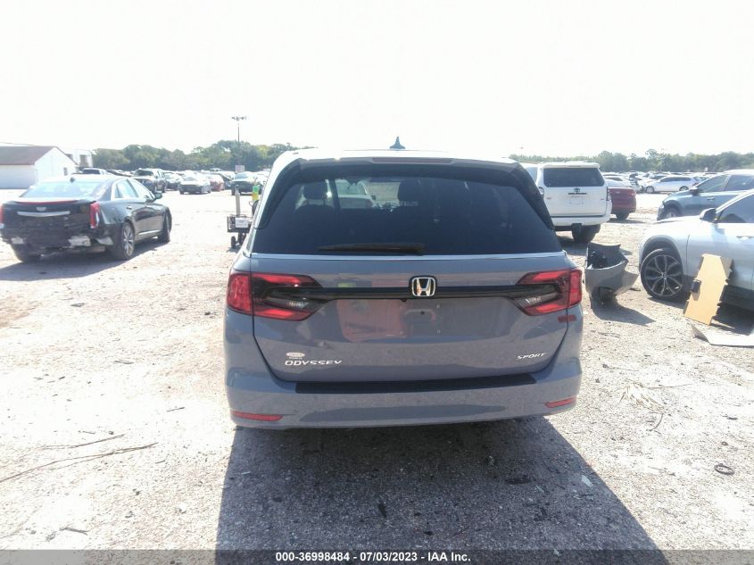 2023 HONDA ODYSSEY SPORT - 5FNRL6H78PB008376