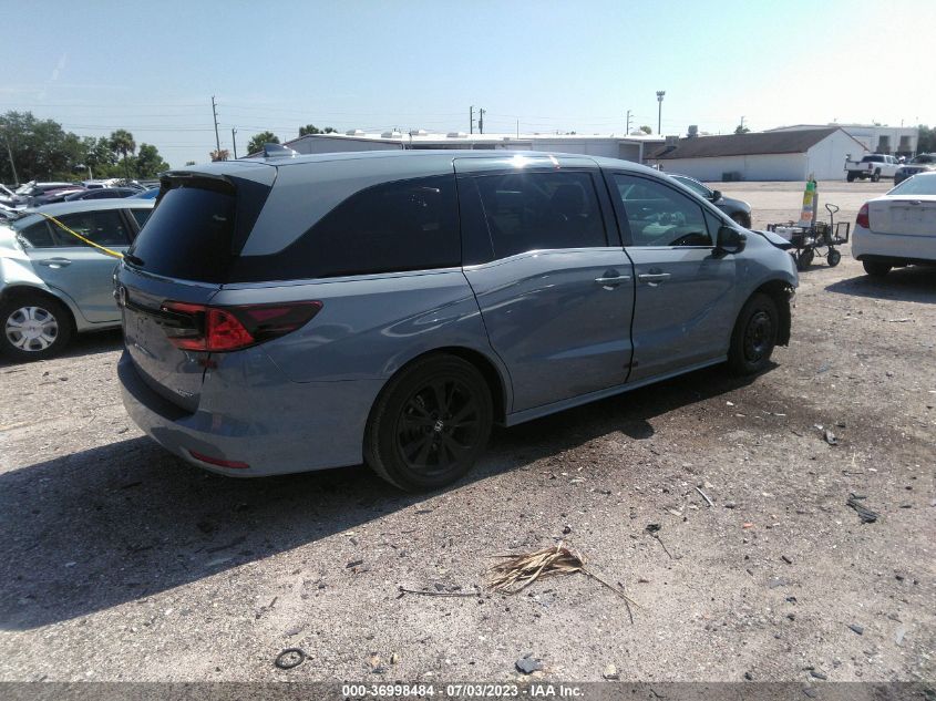 2023 HONDA ODYSSEY SPORT - 5FNRL6H78PB008376