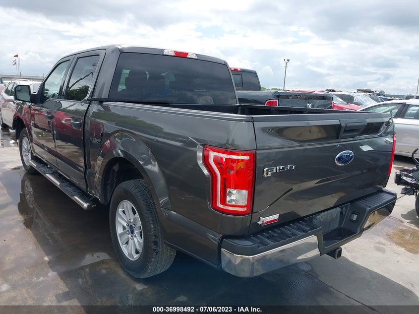 VIN 1FTEW1C83HKC10958 2017 FORD F-150 XL/XLT