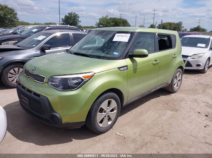 VIN KNDJN2A25G7835207 2016 KIA SOUL no.2