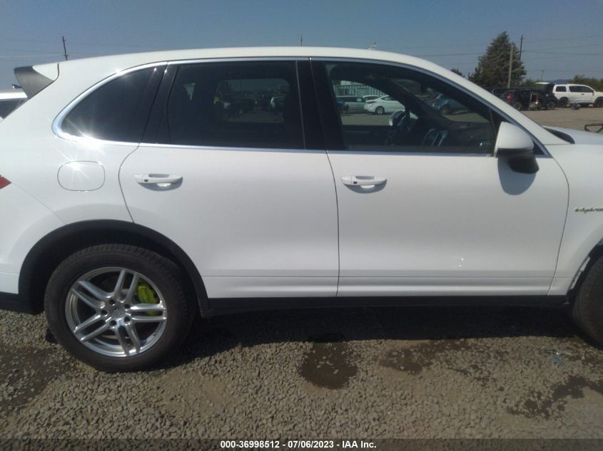 2015 PORSCHE CAYENNE S E-HYBRID - WP1AE2A23FLA51502