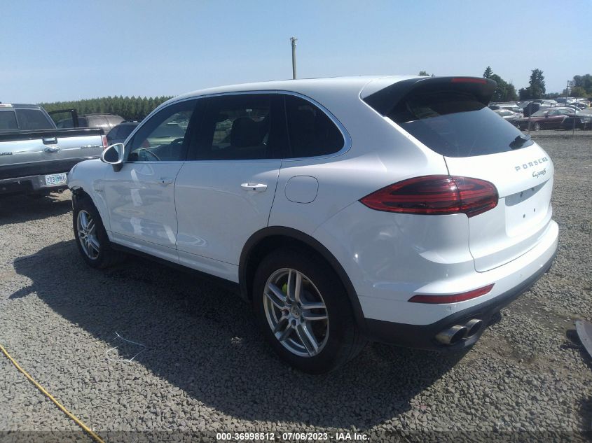 2015 PORSCHE CAYENNE S E-HYBRID - WP1AE2A23FLA51502