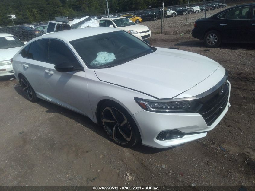 2022 HONDA ACCORD SEDAN SPORT SE - 1HGCV1F45NA003641