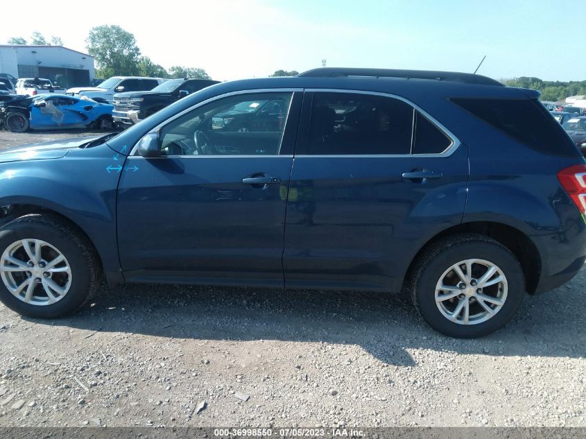 2017 CHEVROLET EQUINOX LT - 2GNALCEK4H6102337