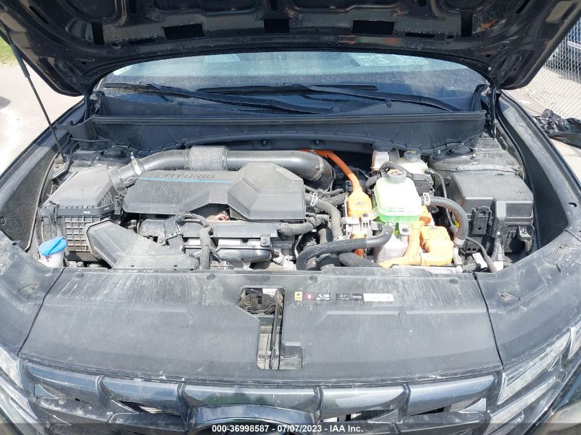 2022 HYUNDAI TUCSON HYBRID BLUE - KM8JBCA17NU025562