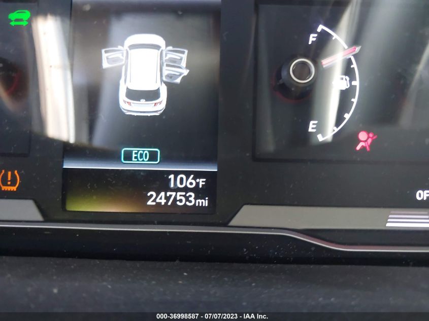 2022 HYUNDAI TUCSON HYBRID BLUE - KM8JBCA17NU025562