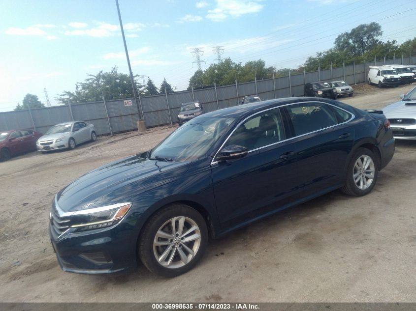 2020 VOLKSWAGEN PASSAT 2.0T SE - 1VWSA7A34LC017780