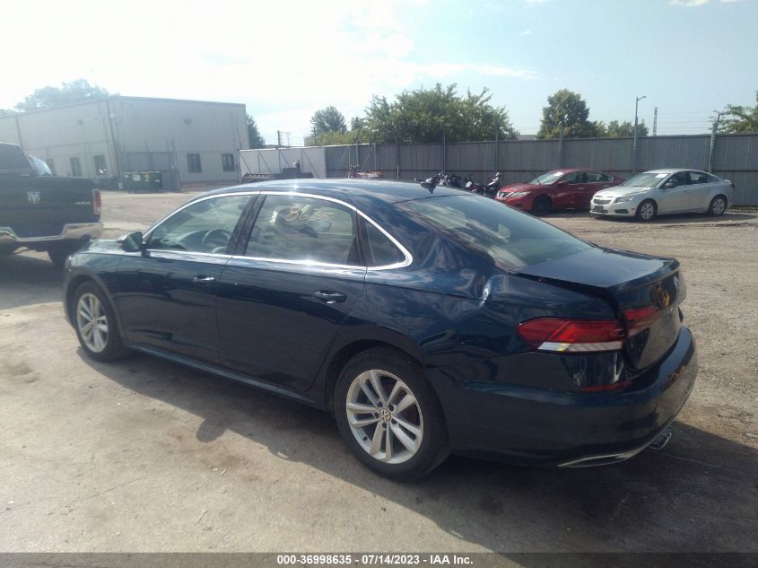 2020 VOLKSWAGEN PASSAT 2.0T SE - 1VWSA7A34LC017780