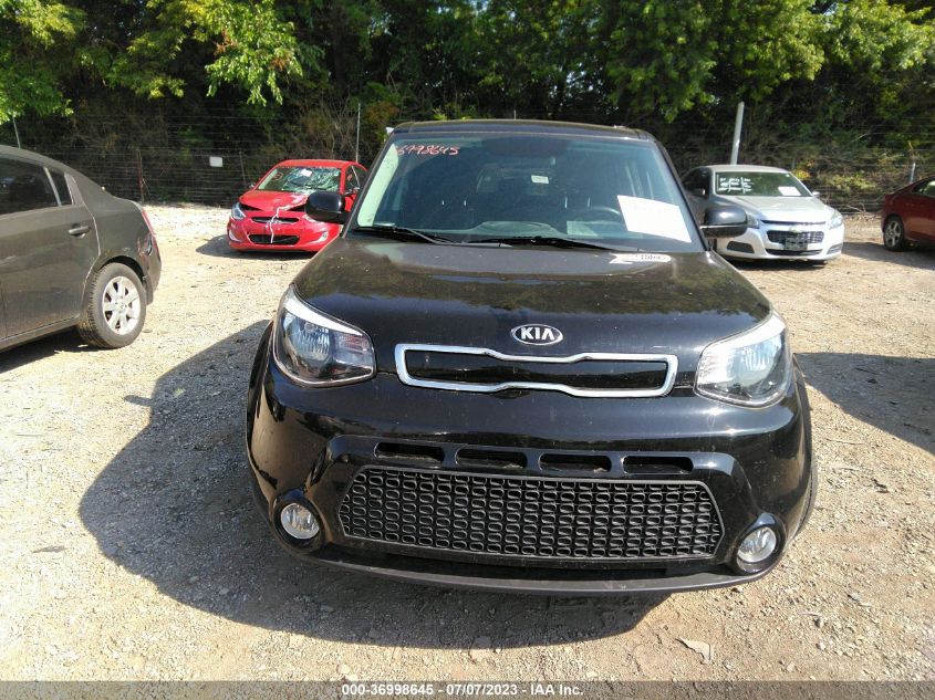 2016 KIA SOUL + - KNDJP3A57G7399826