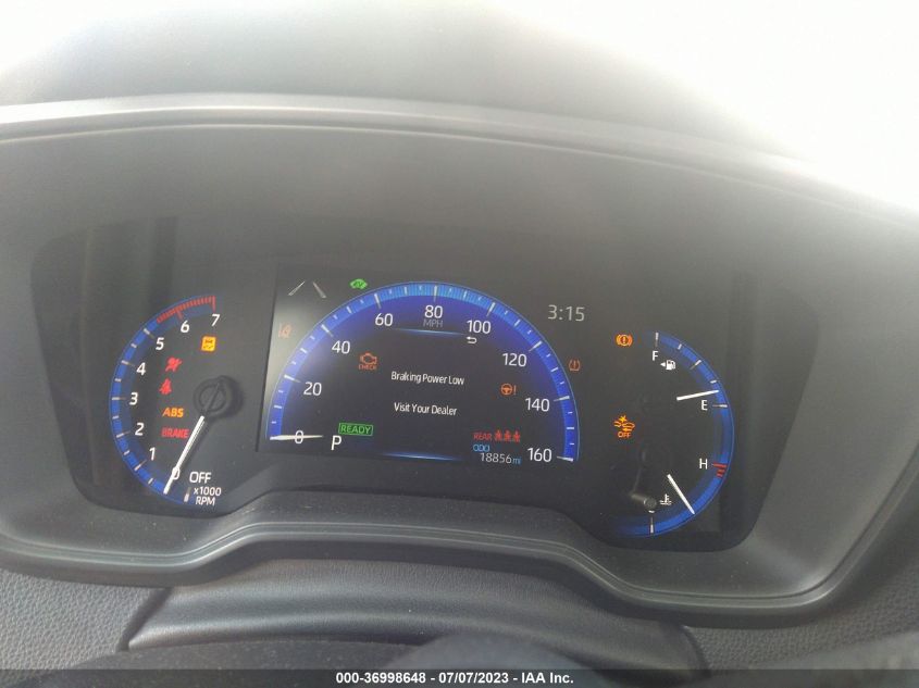 2022 TOYOTA COROLLA HYBRID LE - JTDEAMDE2N3006162