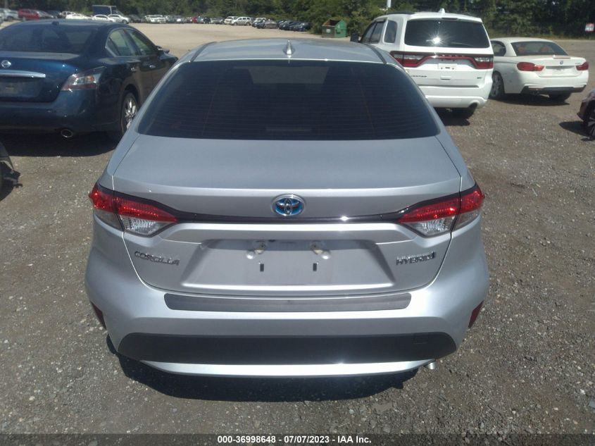 2022 TOYOTA COROLLA HYBRID LE - JTDEAMDE2N3006162