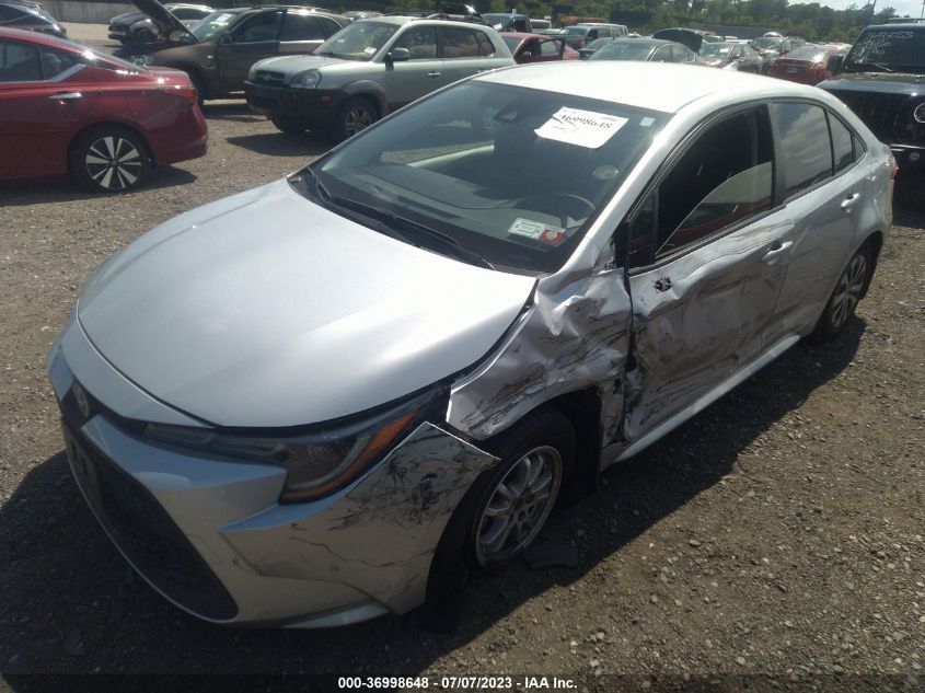2022 TOYOTA COROLLA HYBRID LE - JTDEAMDE2N3006162
