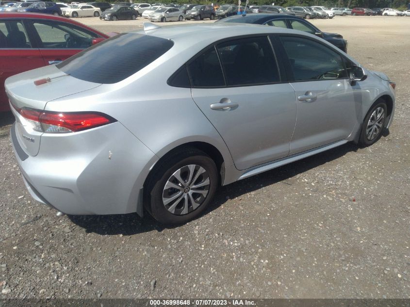 2022 TOYOTA COROLLA HYBRID LE - JTDEAMDE2N3006162