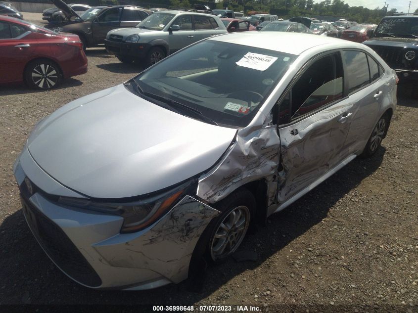 2022 TOYOTA COROLLA HYBRID LE - JTDEAMDE2N3006162