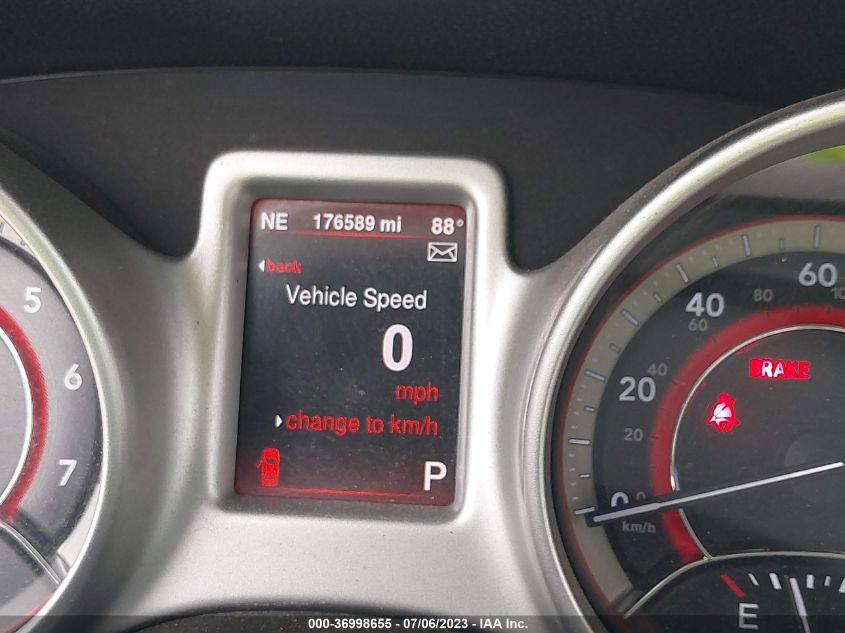 2013 DODGE JOURNEY SXT - 3C4PDCBB9DT517020