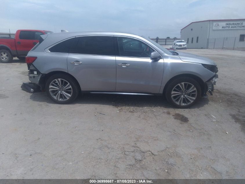 2017 ACURA MDX W/TECHNOLOGY PKG - 5FRYD4H54HB026367