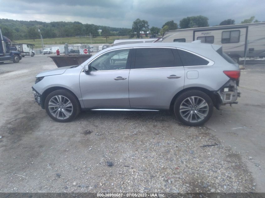 2017 ACURA MDX W/TECHNOLOGY PKG - 5FRYD4H54HB026367