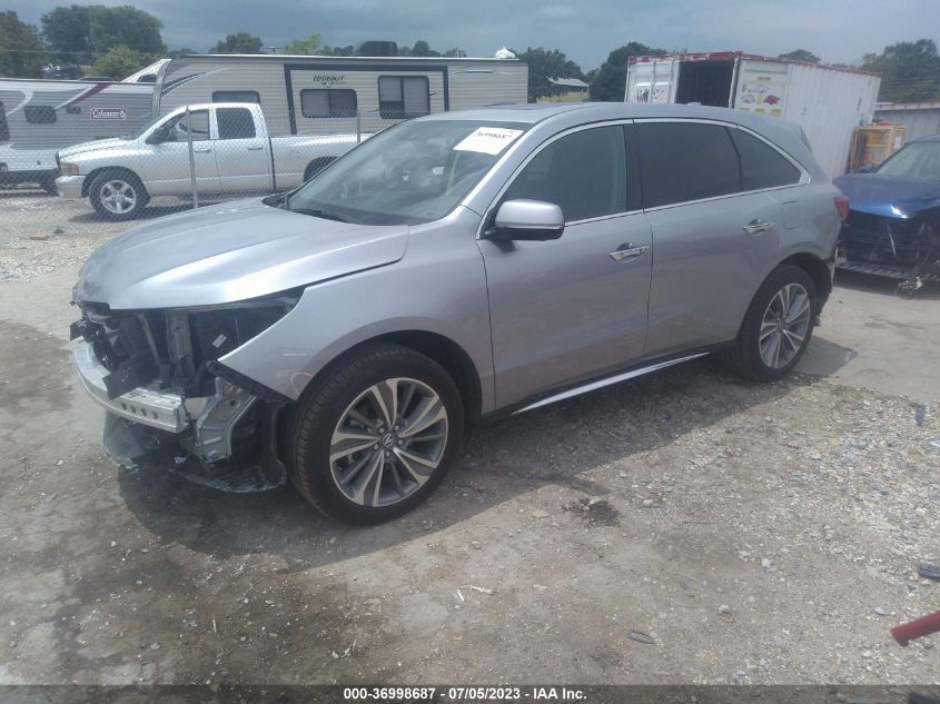 2017 ACURA MDX W/TECHNOLOGY PKG - 5FRYD4H54HB026367