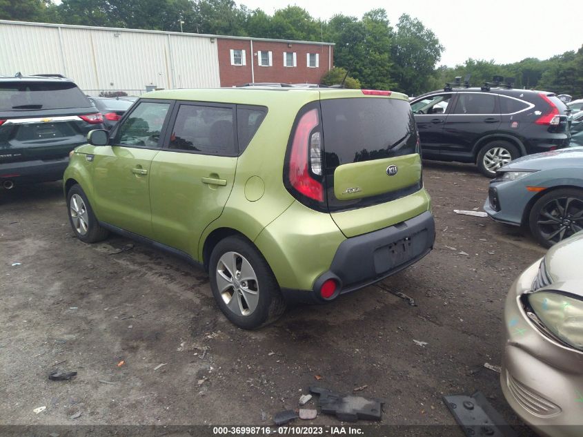 2014 KIA SOUL BASE - KNDJN2A27E7733520