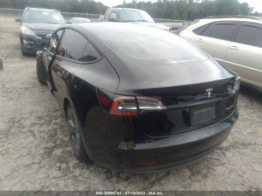 2021 TESLA MODEL 3 LONG RANGE - 5YJ3E1EB0MF060253